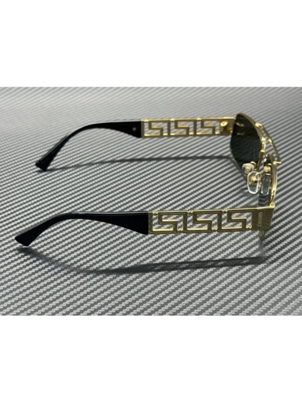 New Versace Men Gold Sunglasses 60-16-145